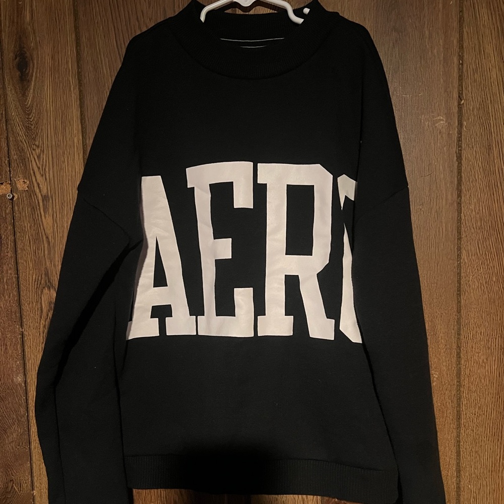 Black Aeropostal sweater, Size Medium, Never Worn